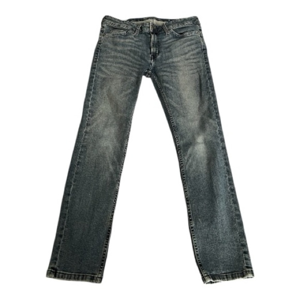 Calvin Klein Slim Boyfriend Jeans Sz 4 Medium Wash Denim